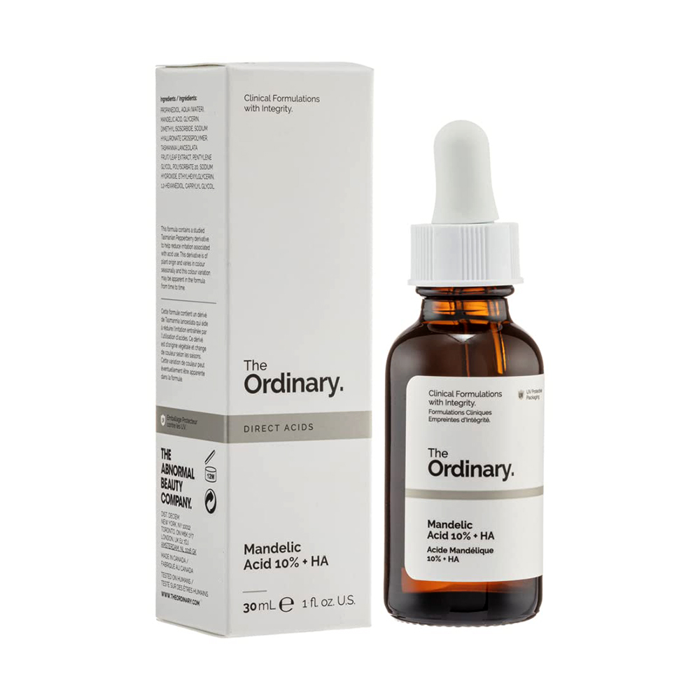سرم-لایه-بردار-ماندلیک-اسید-۱۰-اوردینری-The-Ordinary-Mandelic-Acid-10-HA-30ml سرم ماندلیک اسید ۱۰٪ + هیالورونیک اسید (The Ordinary) - ۳۰ میلیلیتر - Image 1