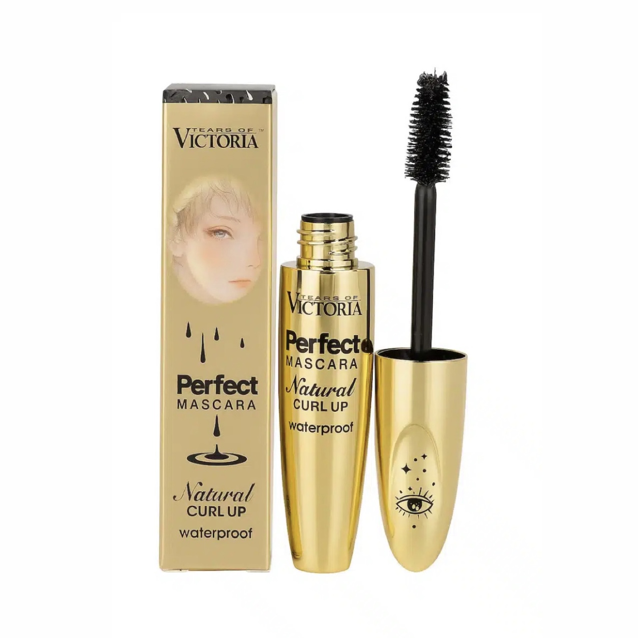 305279D4-1071-4AA8-B1D6-89D82C613ECA ریمل ضدآب و حالتدهنده ویکتوریا مدل Perfect Natural Curl UP - Image 1