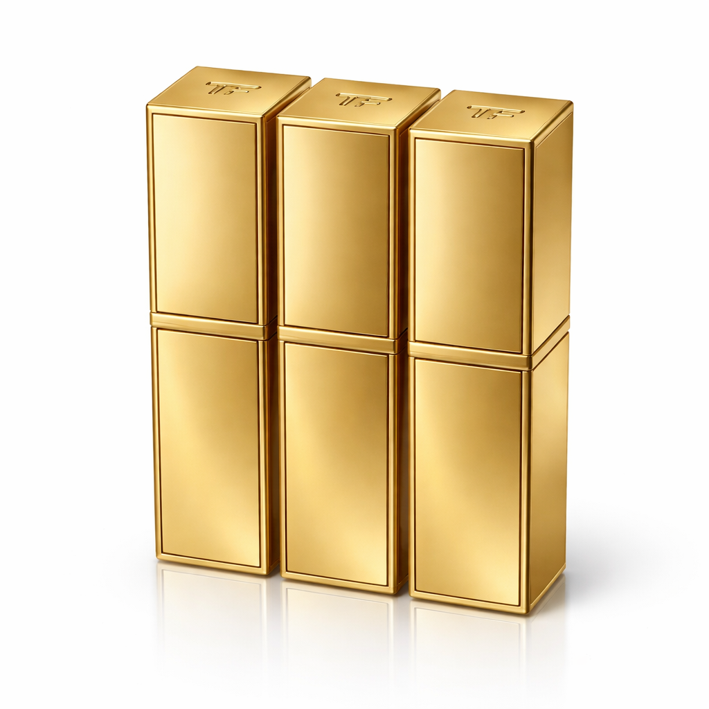 96CC8B73-8645-4544-BB00-87F6657712D6 رژ لب لوکس تام فورد (طلایی) پک دو تایی - Image 1