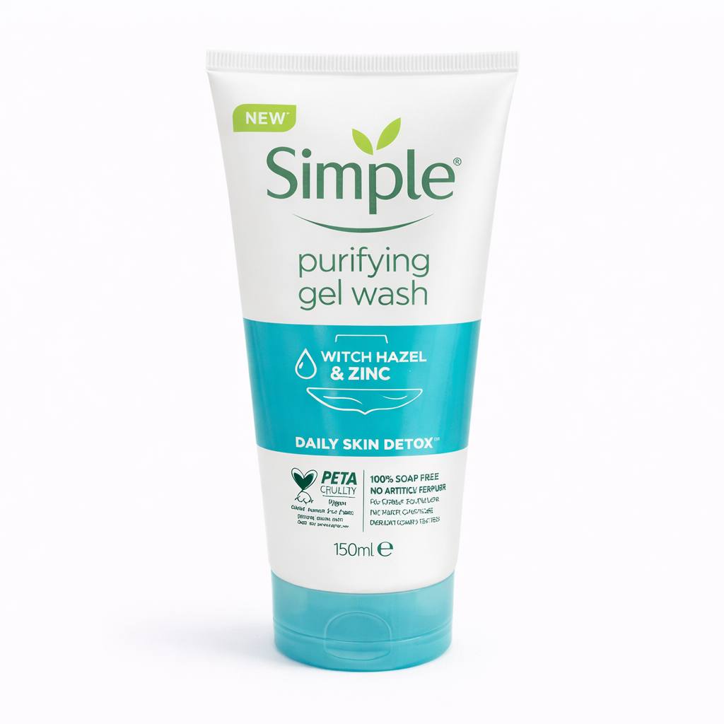 IMG_6259 ژل شستشوی صورت پاککننده سیمپل مدل Purifying Gel Wash - Image 1