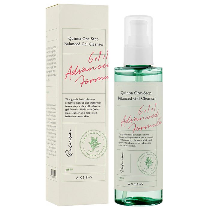 ژل-شستشو-کینوا-اکسیس-وای-AXIS-Y-Quinoa-One-Step-Balanced-Gel-Cleanser-180ml-700x700-1 ژل شستشو کینوا اکسیس وای AXIS-Y Quinoa One-Step Balanced Gel Cleanser - Image 1