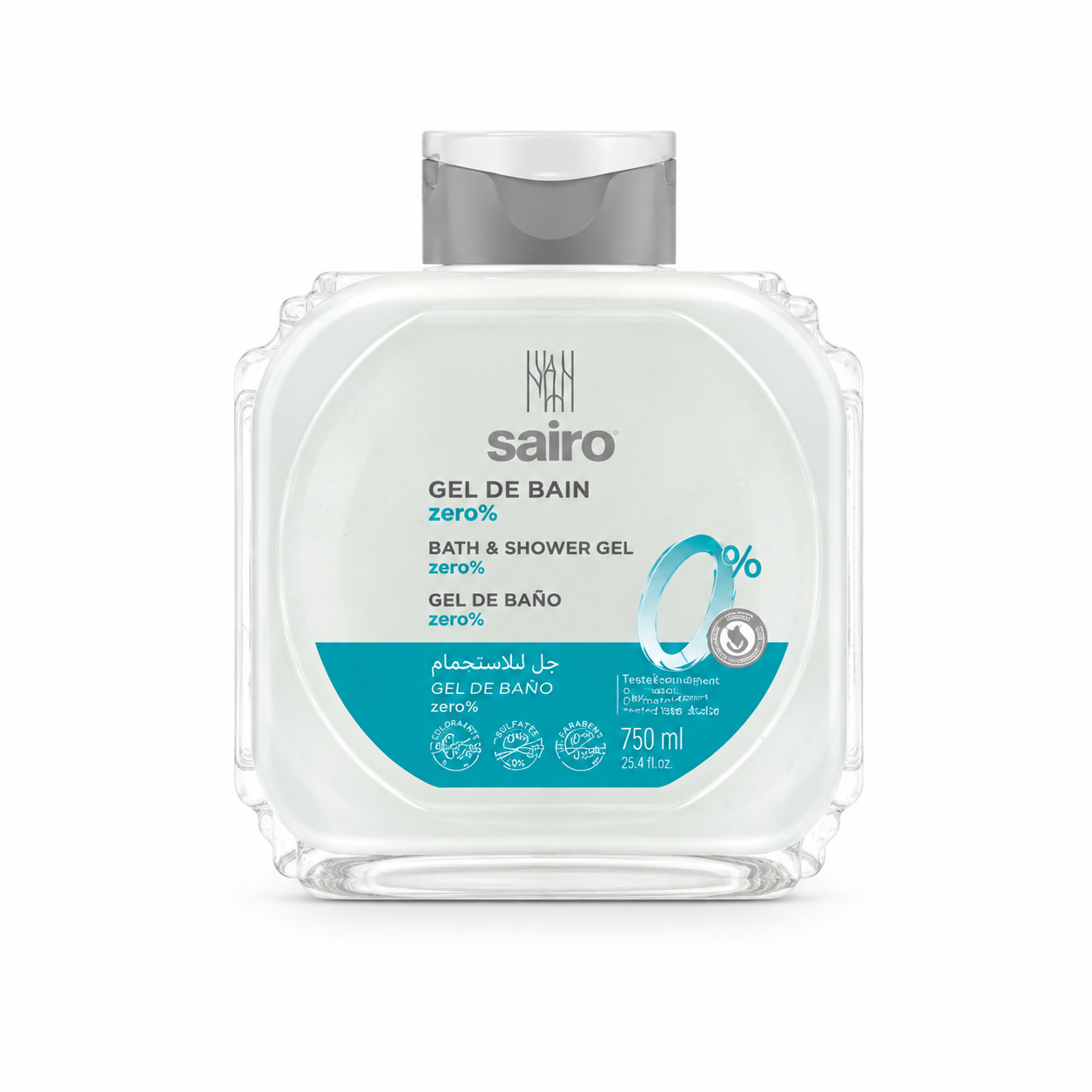 5 ژل حمام و دوش سایرو مدل زیرو (Sairo Bath & Shower Gel - Zero%) - Image 1
