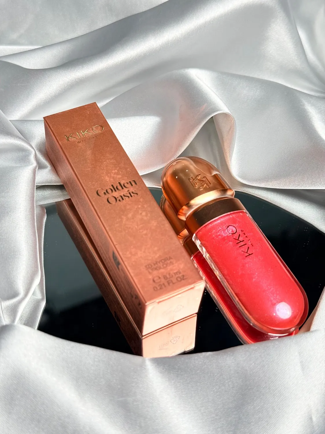 IMG_1704 پک رژمایع دوعدییKIKO MILANO Golden Oasis - Image 1