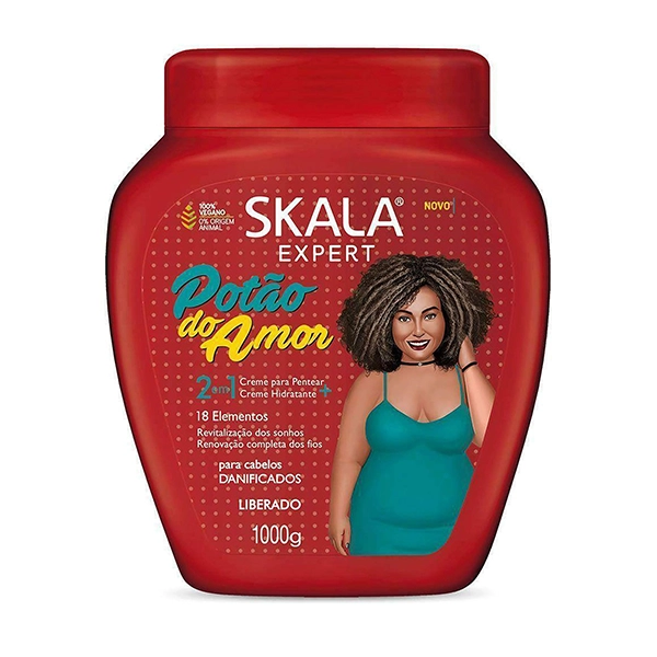 Skala-Expert-Potao-Do-Amor-2-مممممم کرم مو و نرمکننده ۲ در ۱ پوتائو دو آمور (معجون عشق) اسکالا اکسپرت (مخصوص موهای آسیبدیده)(1000G) - Image 1